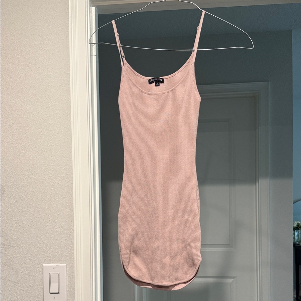 Fashion Nova Blush Pink mini dress